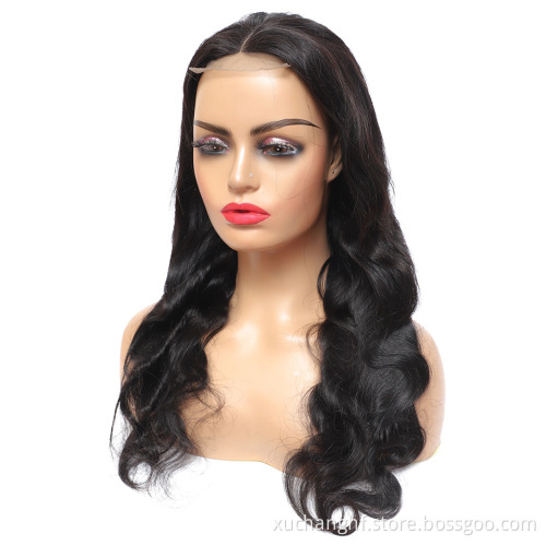 Wholesale Transparent Hd Indian Human Hair Vendor Closure Wigs 4X4 Human Hair Lace Wig 5X5 Human Hair Lace Wig